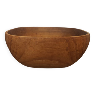 Wooden salad bowl