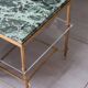 Vintage Green Marble Side Table