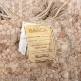 Tapis vintage en laine lana fait main pour sisal, italie 1980