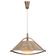 Wabi Sabi suspension in sisal and plywood by Temde, Switzerland, 1960s.