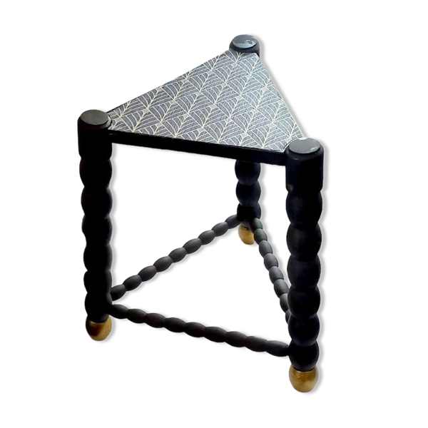 Tabouret vintage tripode