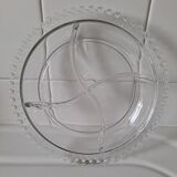 Glass display dish
