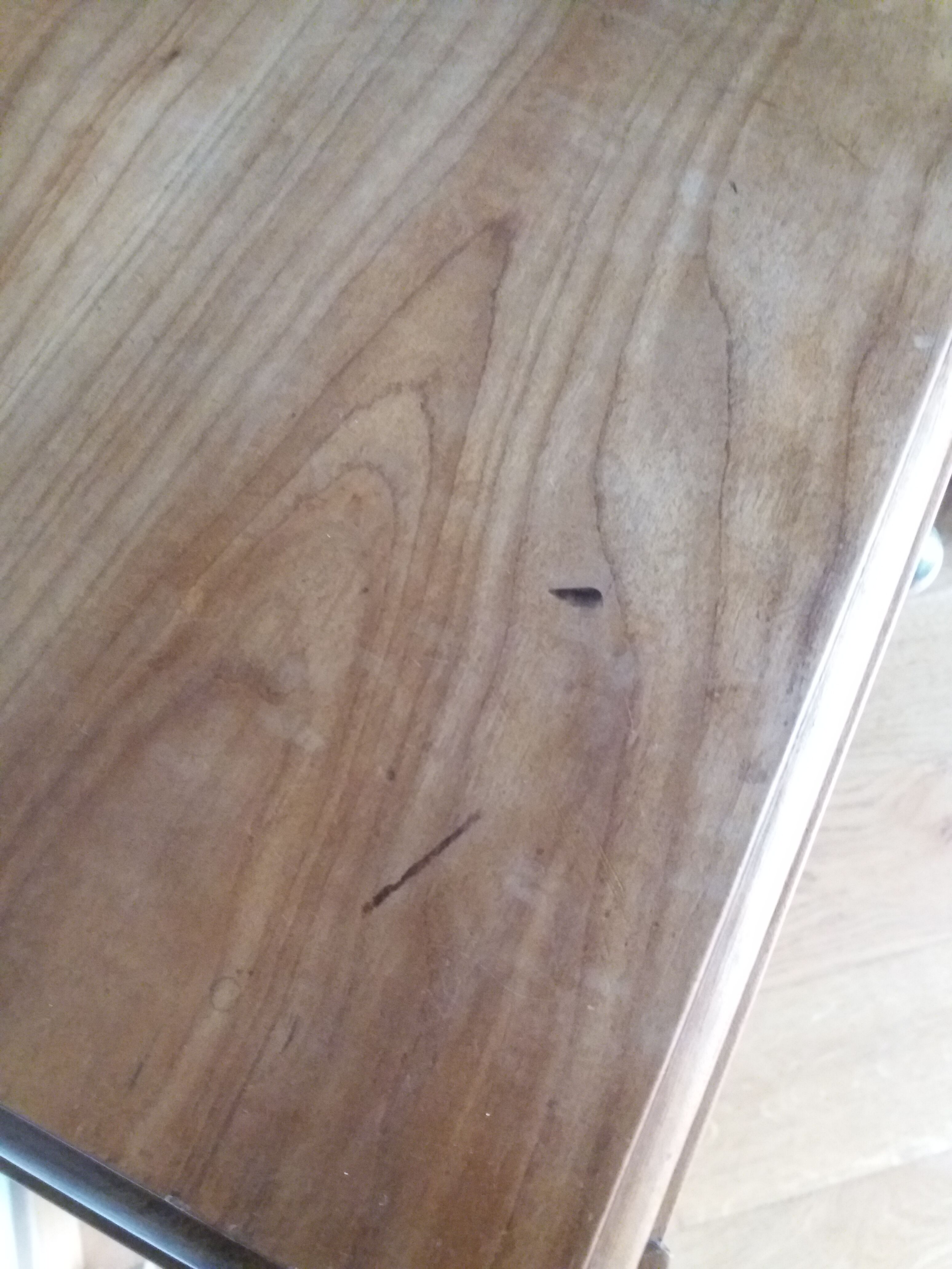 Art deco wooden bedside table