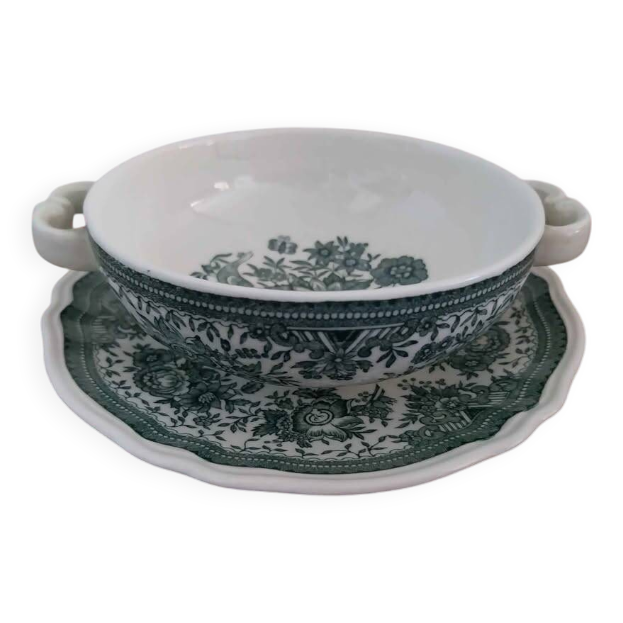 Villeroy & Boch soup bowl and saucer