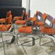 Series of 8 chairs Roche Bobois