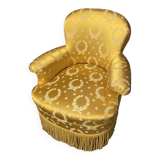 Napoleon 3 shepherdess or toad armchair