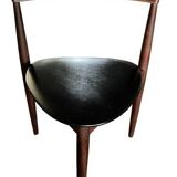 Set of 4 Scandinavian dining chairs by Hans Olsen for Frem Røjle.