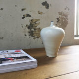 White ceramic vase