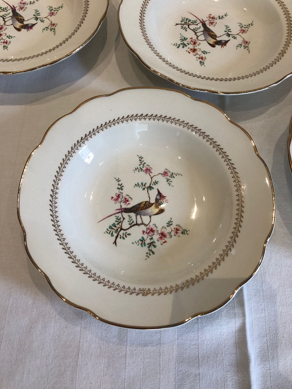 6 Gien Tokyo dinner plates