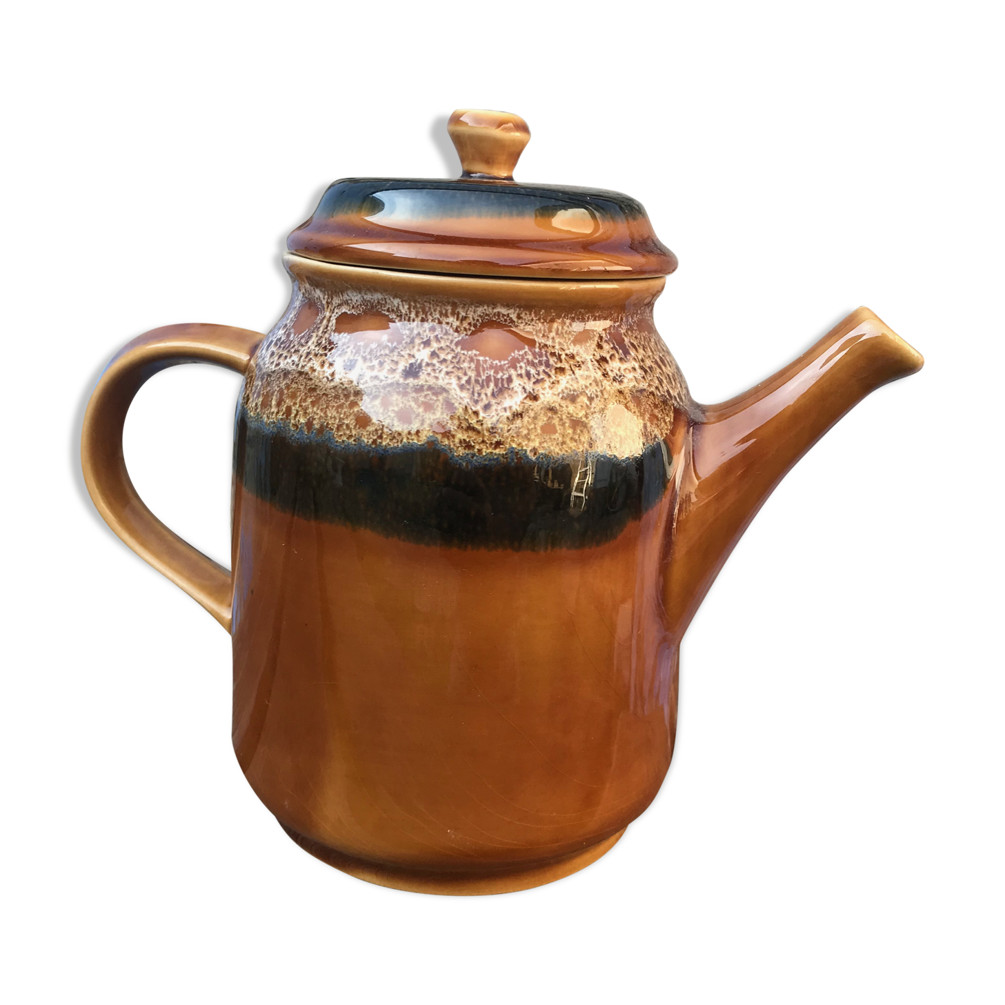 Earthenware teapot