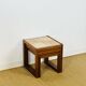 Table basse gigogne en teck et céramique