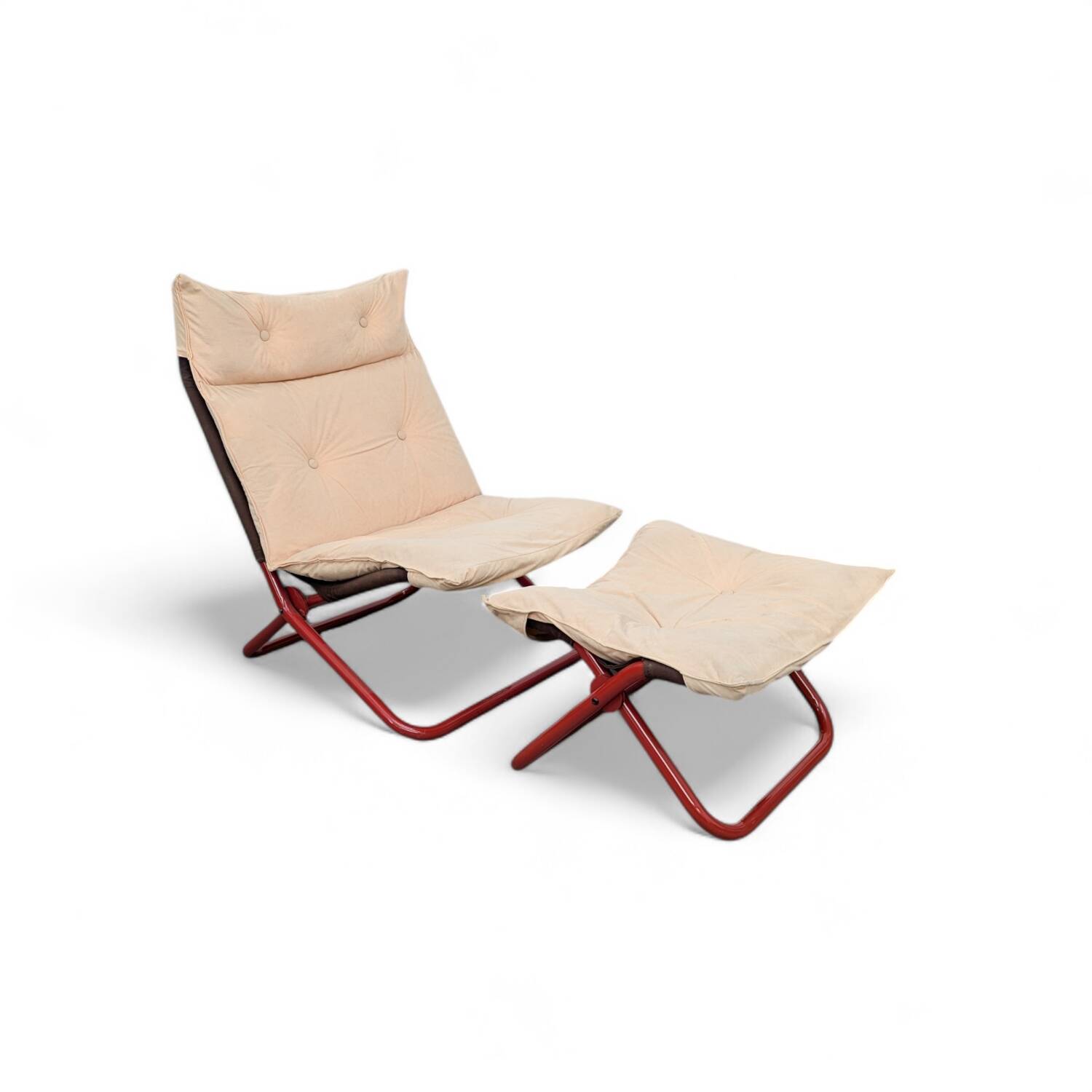 Chaise longue pliante « Open » de Jan Dranger et Johan Huldt pour Innovator, années 1970
