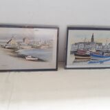 Paire de tableaux