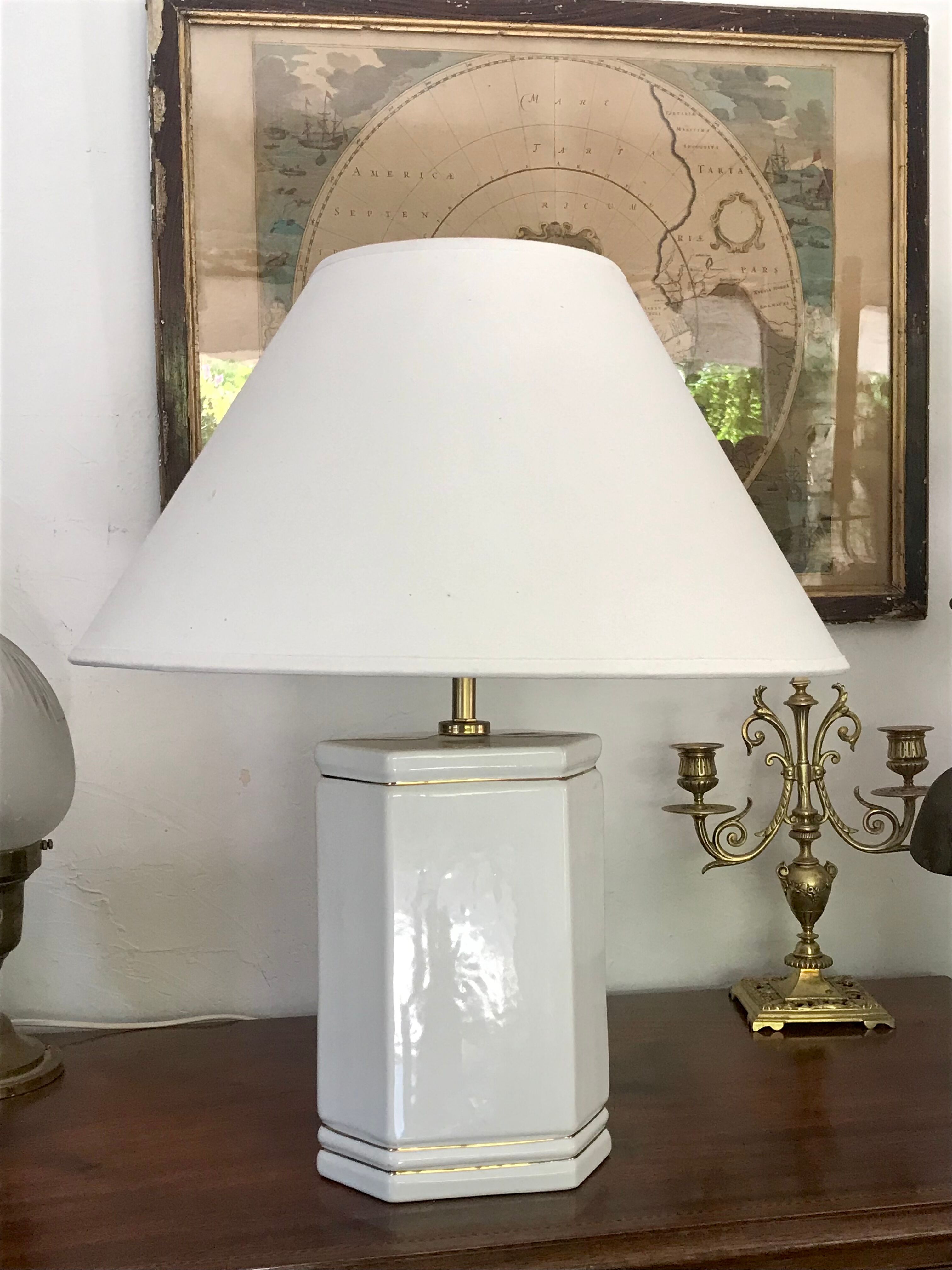 Vintage ceramic lamp
