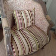 "Romantic" style armchair