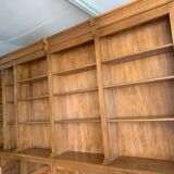 Library, solid wood wardrobe