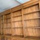 Library, solid wood wardrobe
