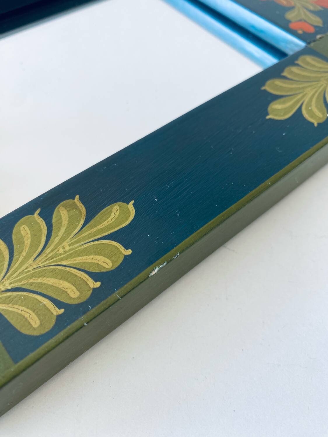 Bohemian folk wall mirror