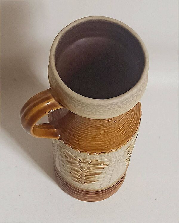 Vase céramique West Germany Années 70 Hauteur 40 cm