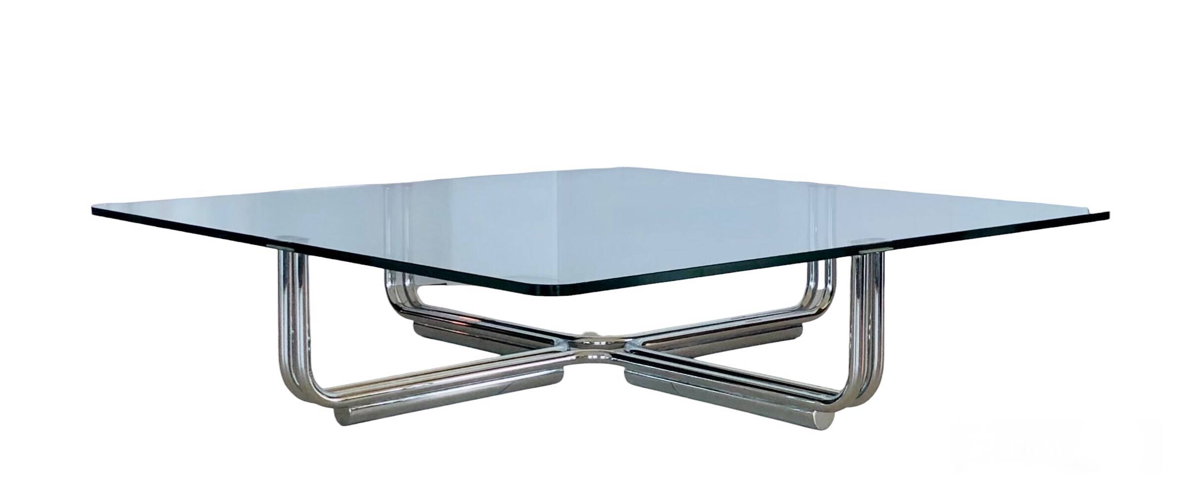 784 large model coffee table by Gianfranco Frattini for Cassina, Italy 1968
