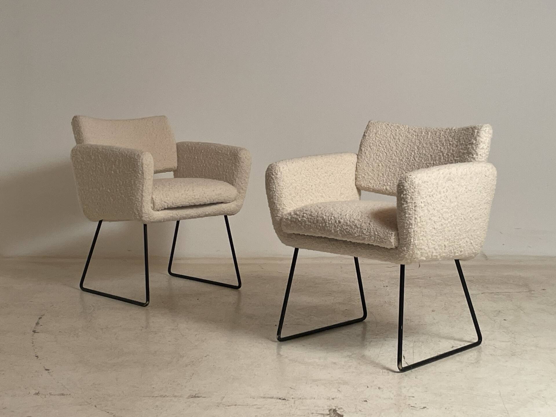 Paire de fauteuils 760 par J.A. Motte pour Steiner