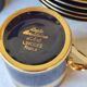 Limoges porcelain coffee service - Egle - Oven blue and gold -