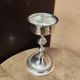 Vintage silver-plated metal candlestick