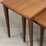 Scandinavian nesting tables "Kvalitet Form Funktion" in teak, 1960