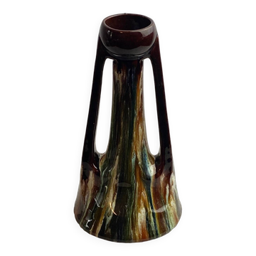 Ceramic vase art pottery