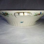 Old dish Chapus Frères Limoges France art deco bird décor Jane Aber Algiers