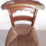 Ancient walnut mulch chair