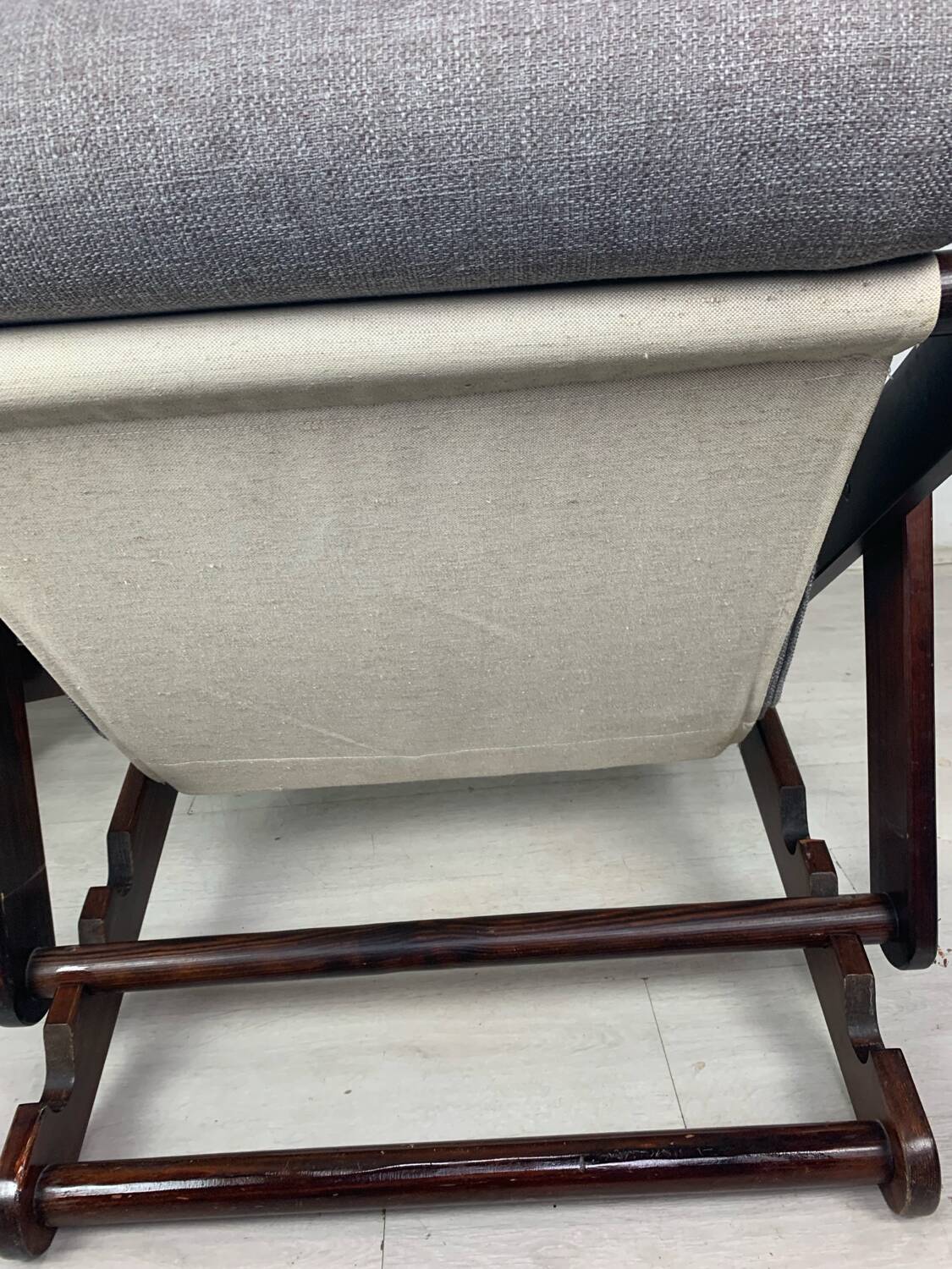 Pair of folding armchairs