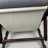 Pair of folding armchairs