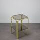 Mid-Century Brass and Smoked Glass Tea Table, 1970s, Germany