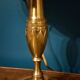 Lampe ancien bougeoir