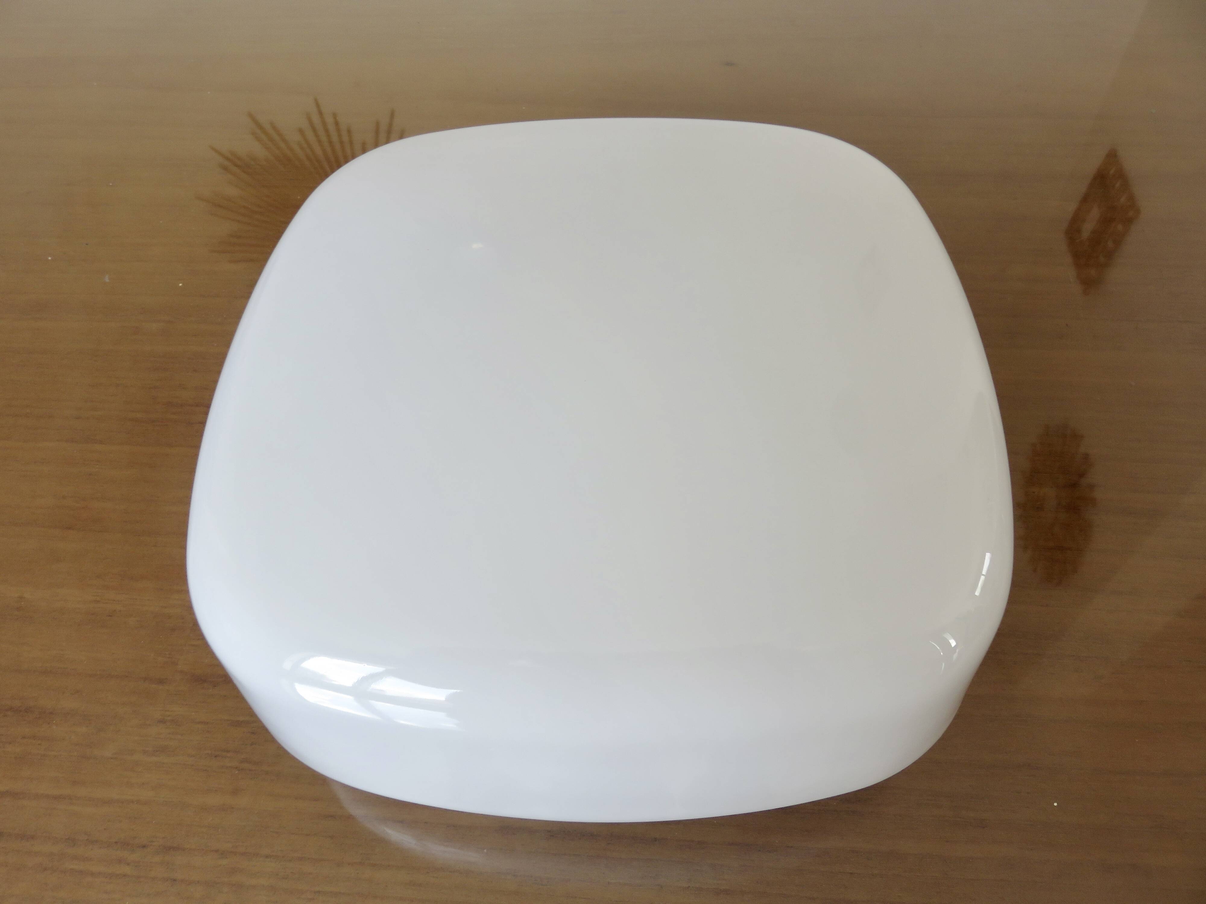 Ceiling light or wall lamp in opaline 1970 1980