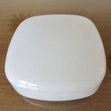 Ceiling light or wall lamp in opaline 1970 1980