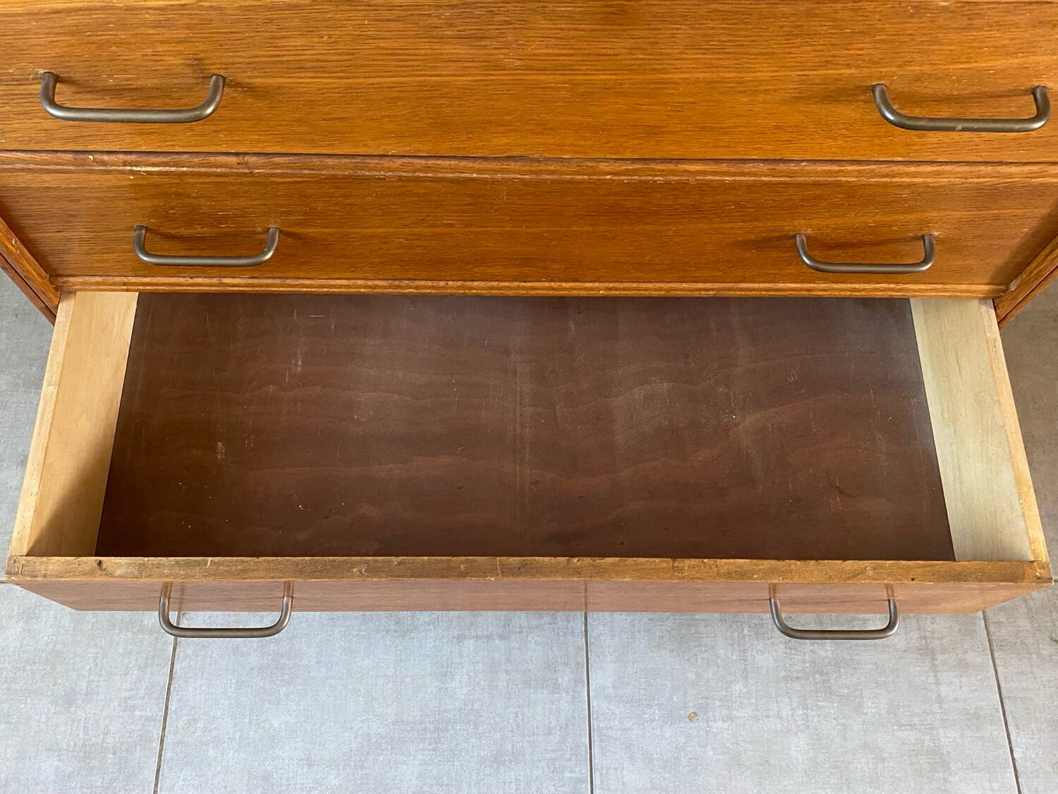 Commode vintage en chêne des années 60