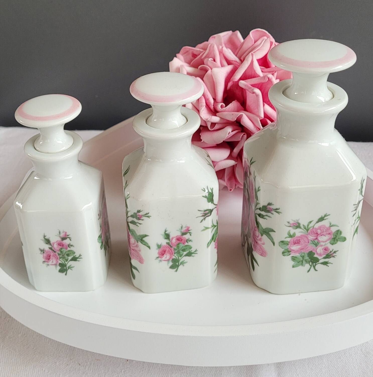 Porcelain bottles