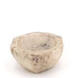 Primitive marble pocket tray, 19th century
