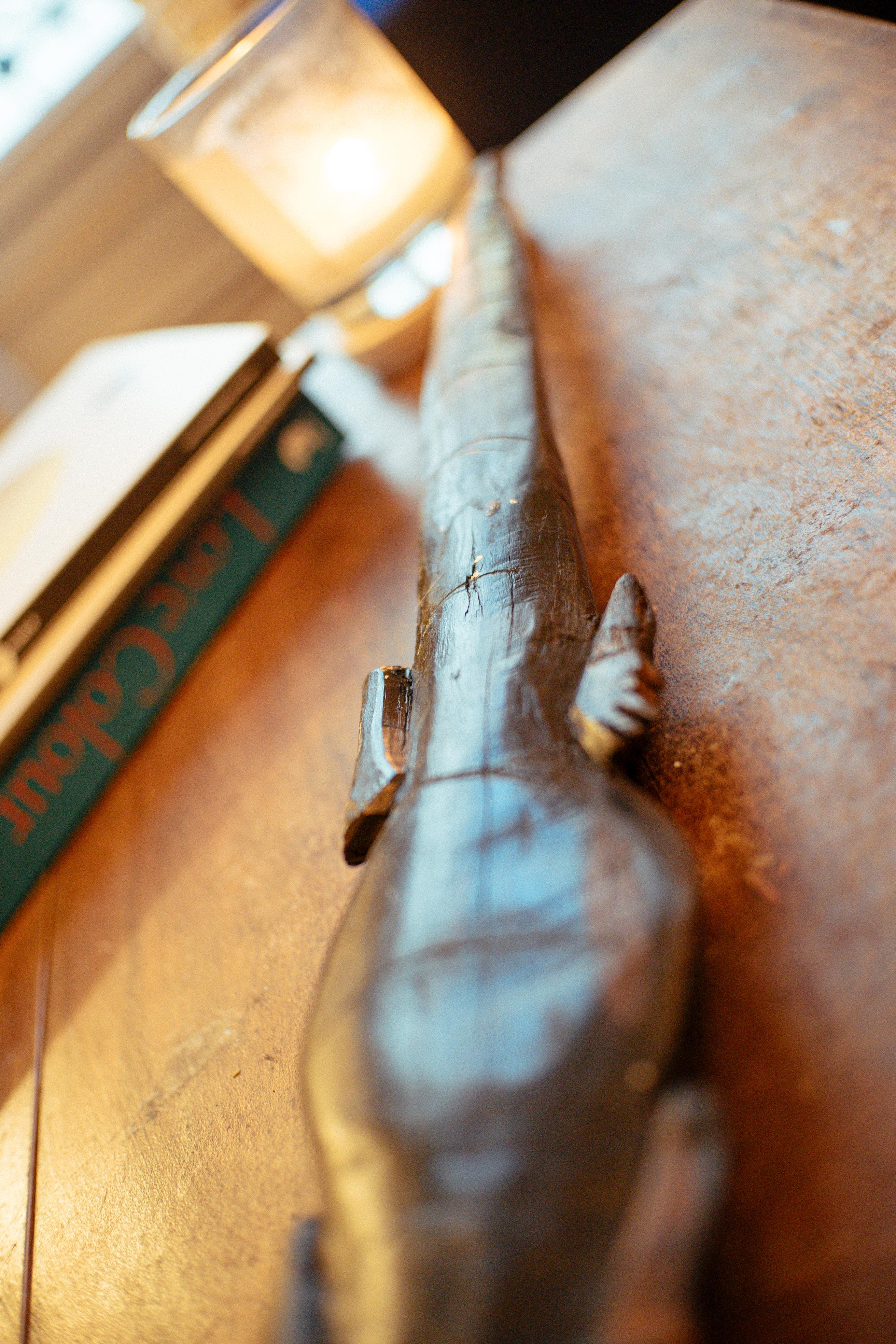 Crocodile sculpture in ebony early twentieth century