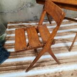 Scandinavian children's desk with its chair