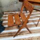Scandinavian children's desk with its chair