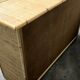 Vintage woven rattan and natural bamboo sideboard - Italy 1970s