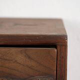 Antique Japanese box with wooden drawer – Meiji–Taishō period (c. 1890–1920)