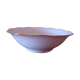 Fine white porcelain salad bowl A. Deshoulières