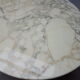 Marble table of the 70s at Roche Bobois