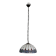 Lampe suspendue en verre teinté de style Tiffany