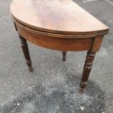 Half moon console table