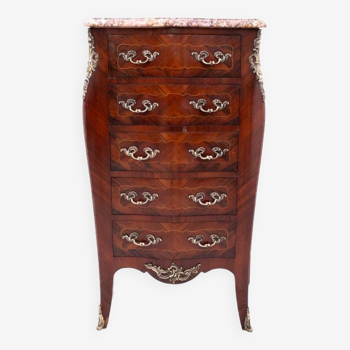 Commode chiffonnière, France, vers 1900.